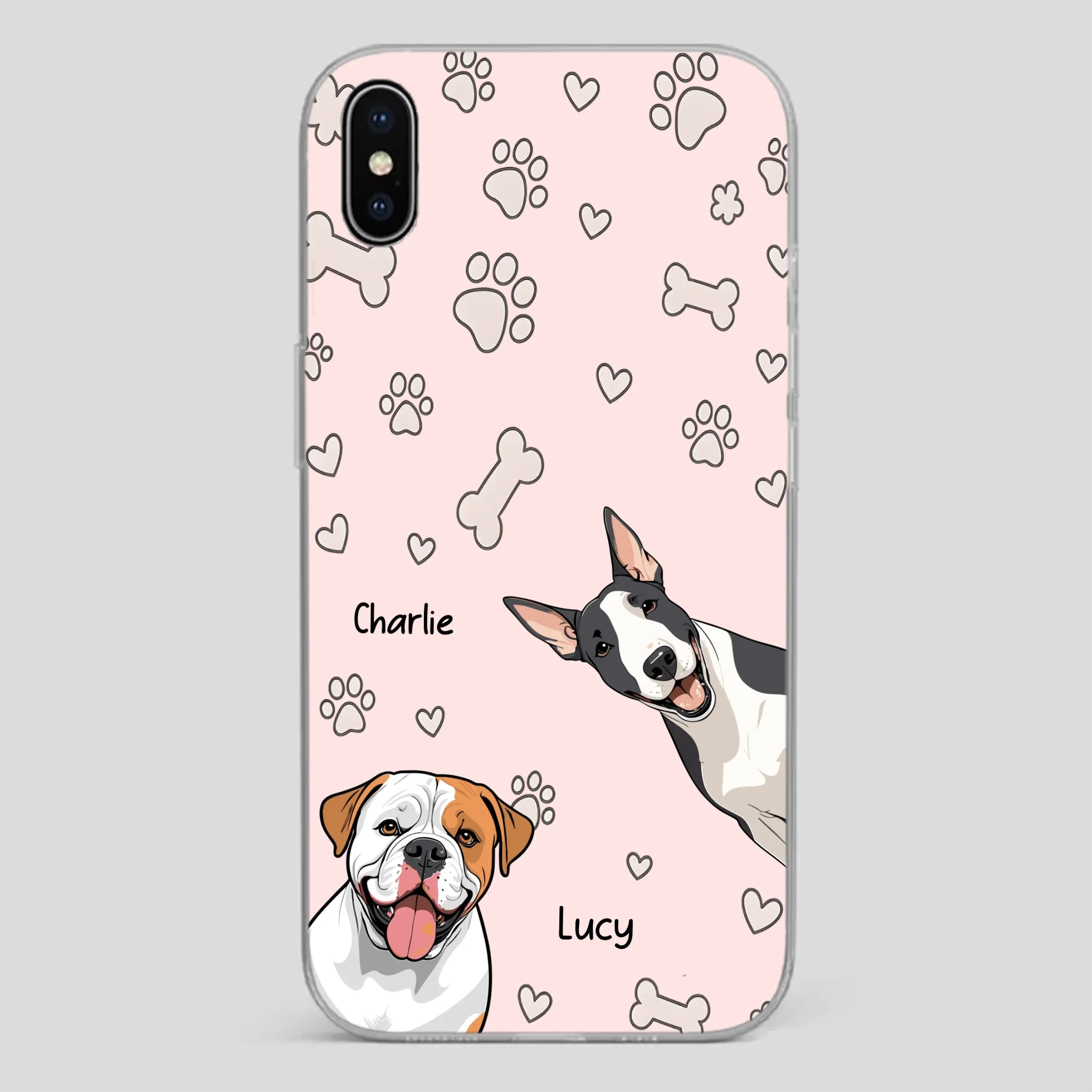 Custom Dog Phone Case – Personalized with Your Pet’s Name - 89Prints