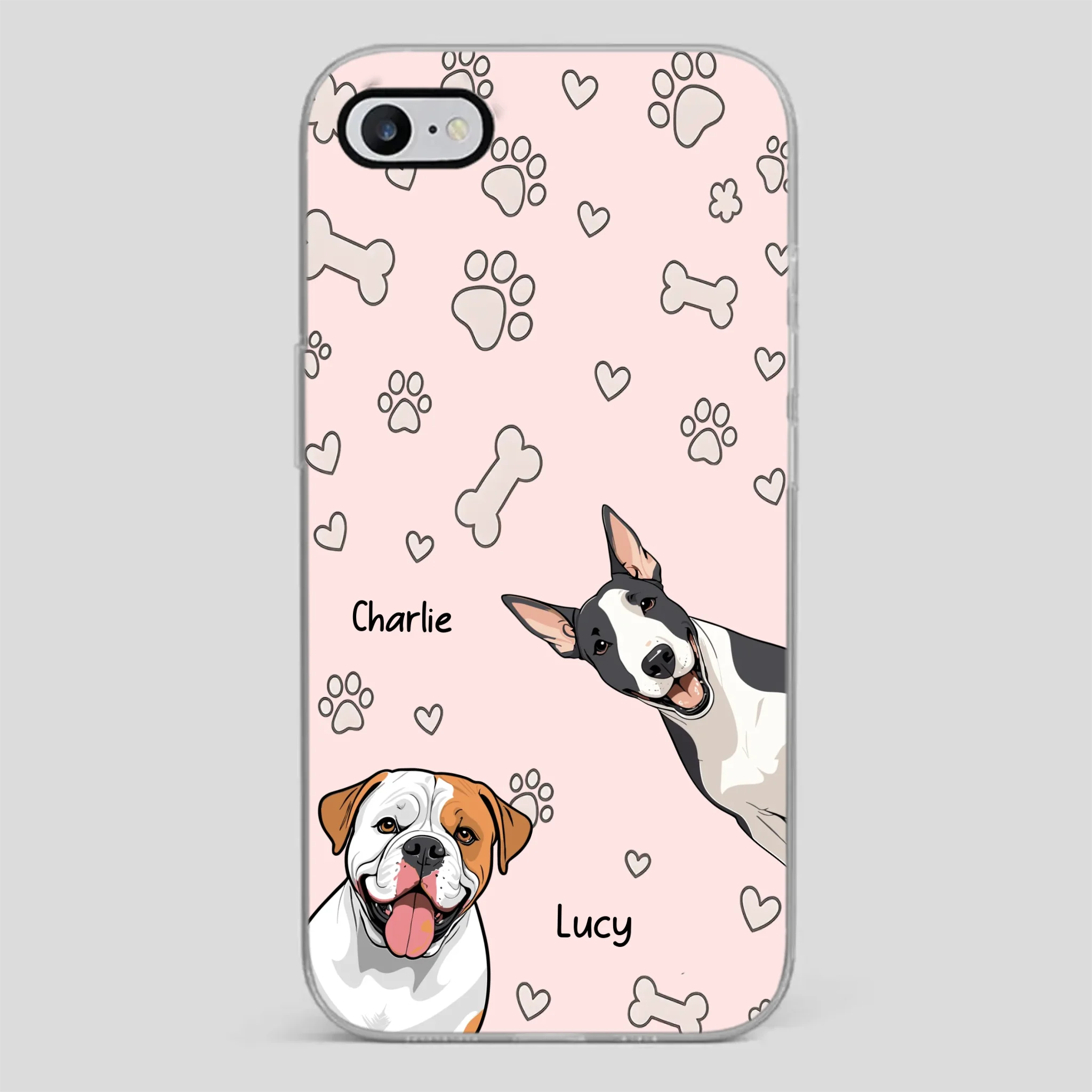 Custom Dog Phone Case – Personalized with Your Pet’s Name - 89Prints