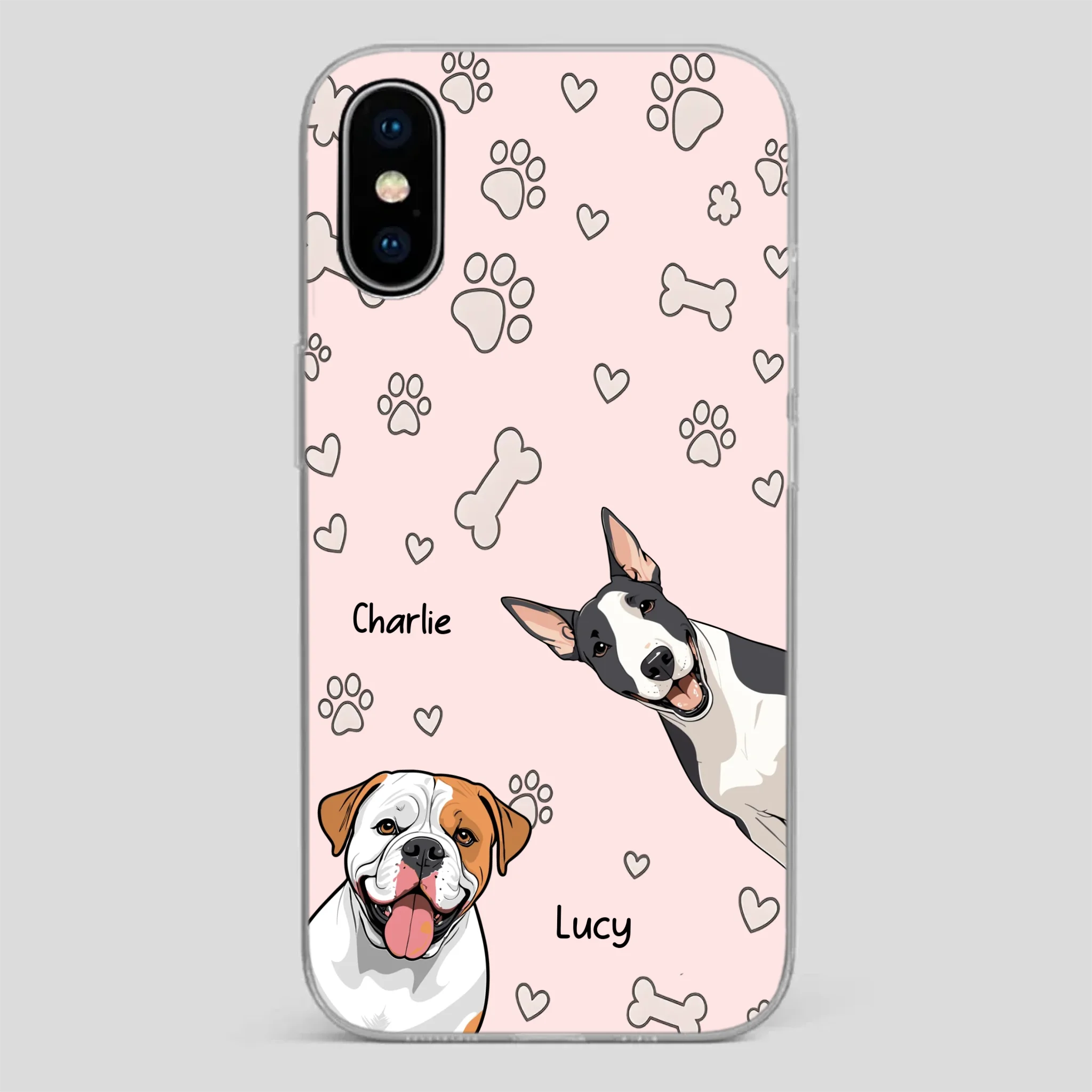 Custom Dog Phone Case – Personalized with Your Pet’s Name - 89Prints