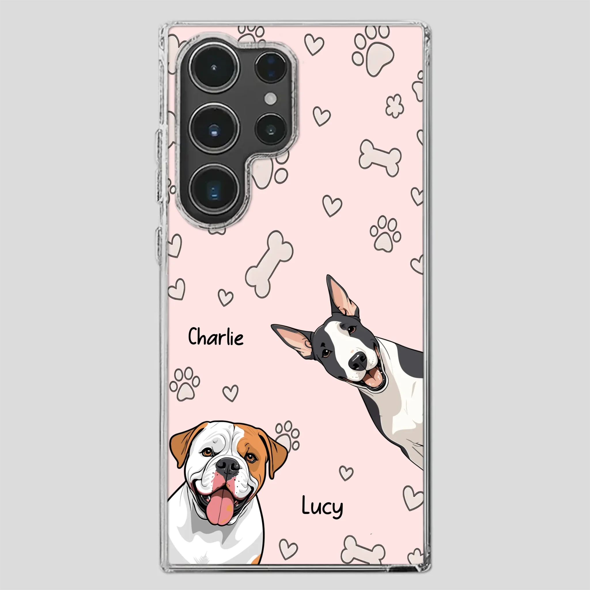 Custom Dog Phone Case – Personalized with Your Pet’s Name - 89Prints