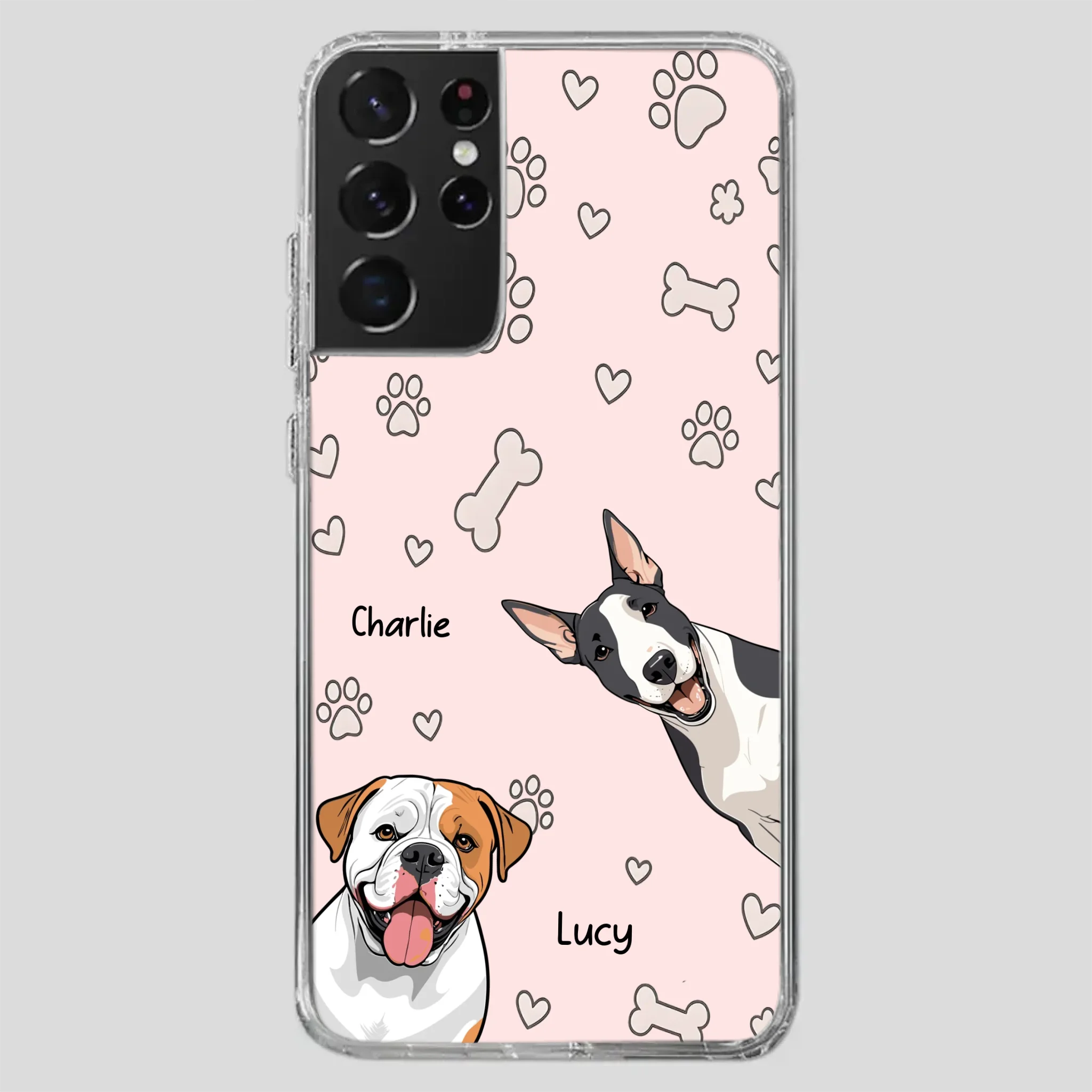 Custom Dog Phone Case – Personalized with Your Pet’s Name - 89Prints