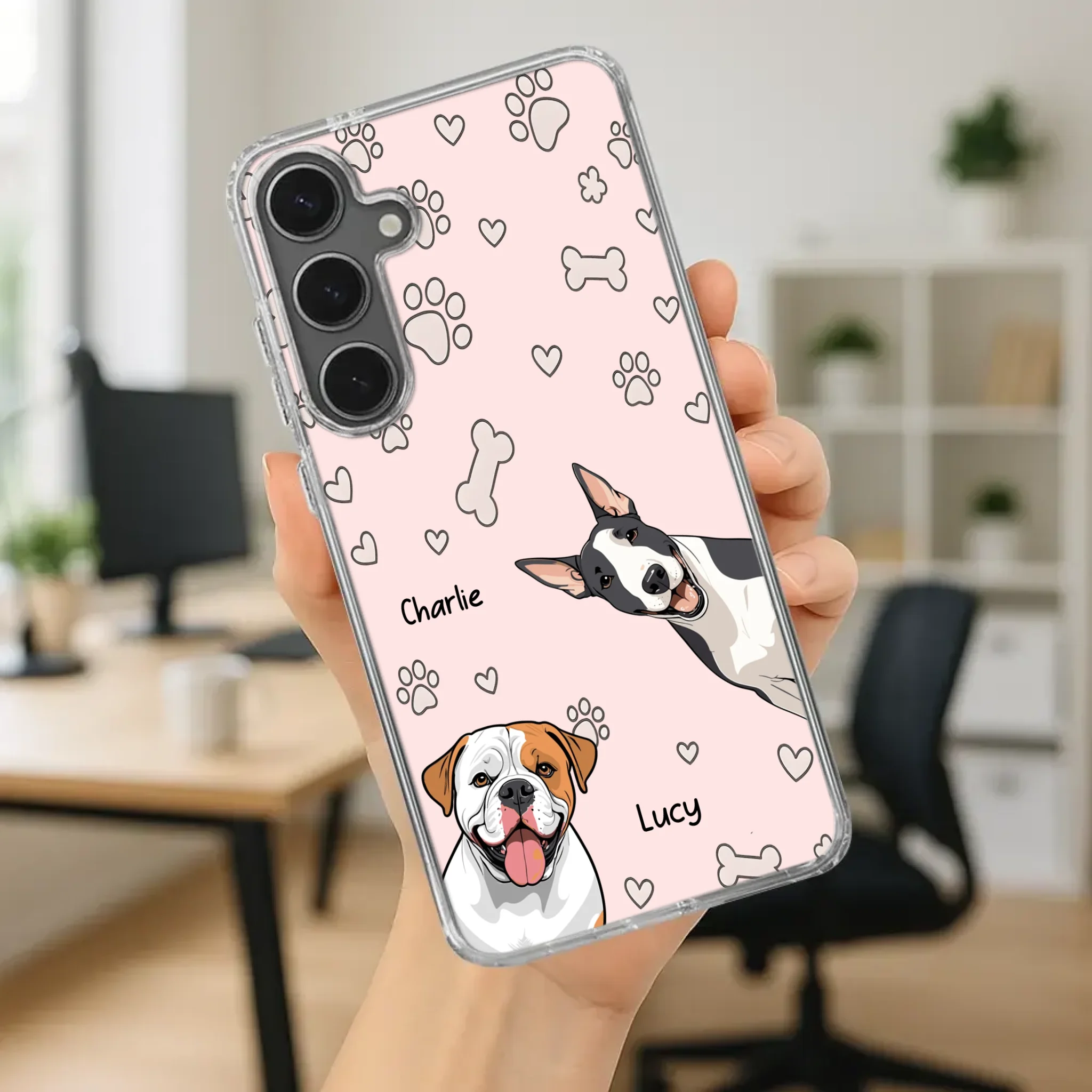 Custom Dog Phone Case – Personalized with Your Pet’s Name - 89Prints
