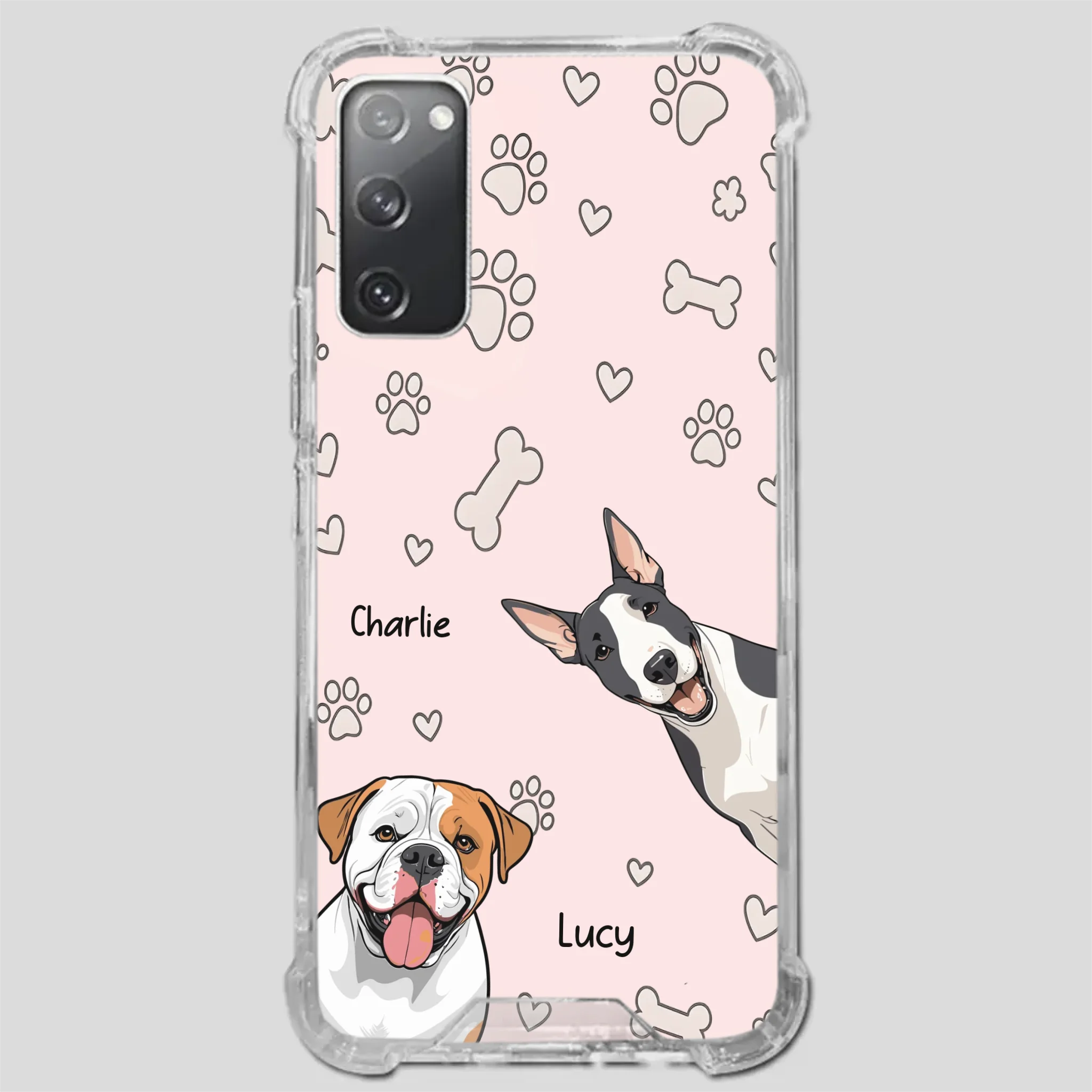 Custom Dog Phone Case – Personalized with Your Pet’s Name - 89Prints