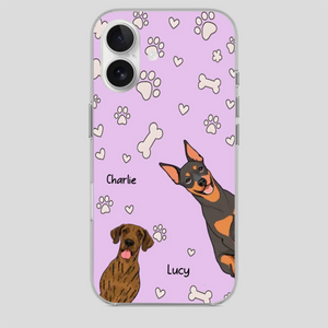Custom Dog Phone Case – Personalized with Your Pet’s Name - 89Prints