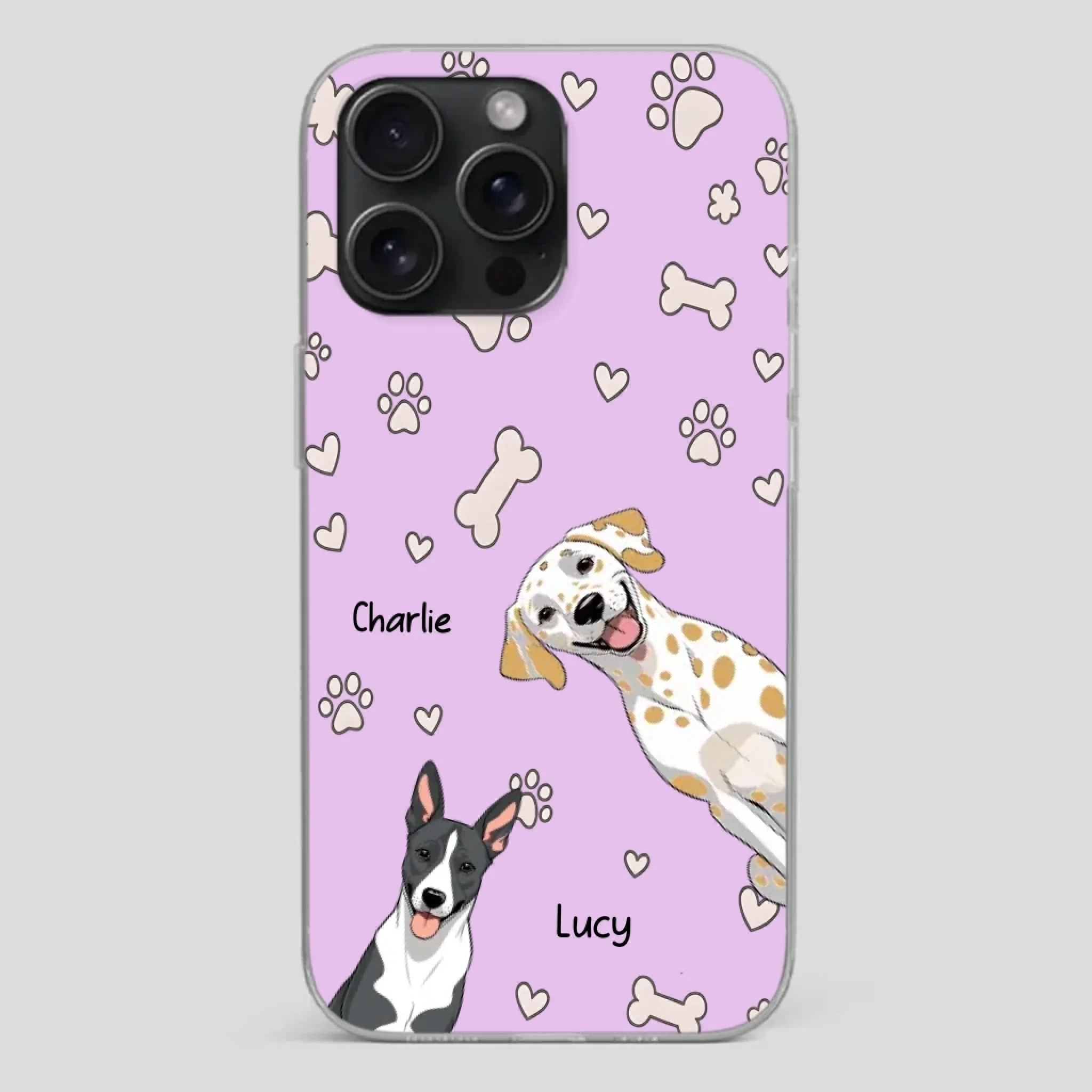 Custom Dog Phone Case – Personalized with Your Pet’s Name - 89Prints