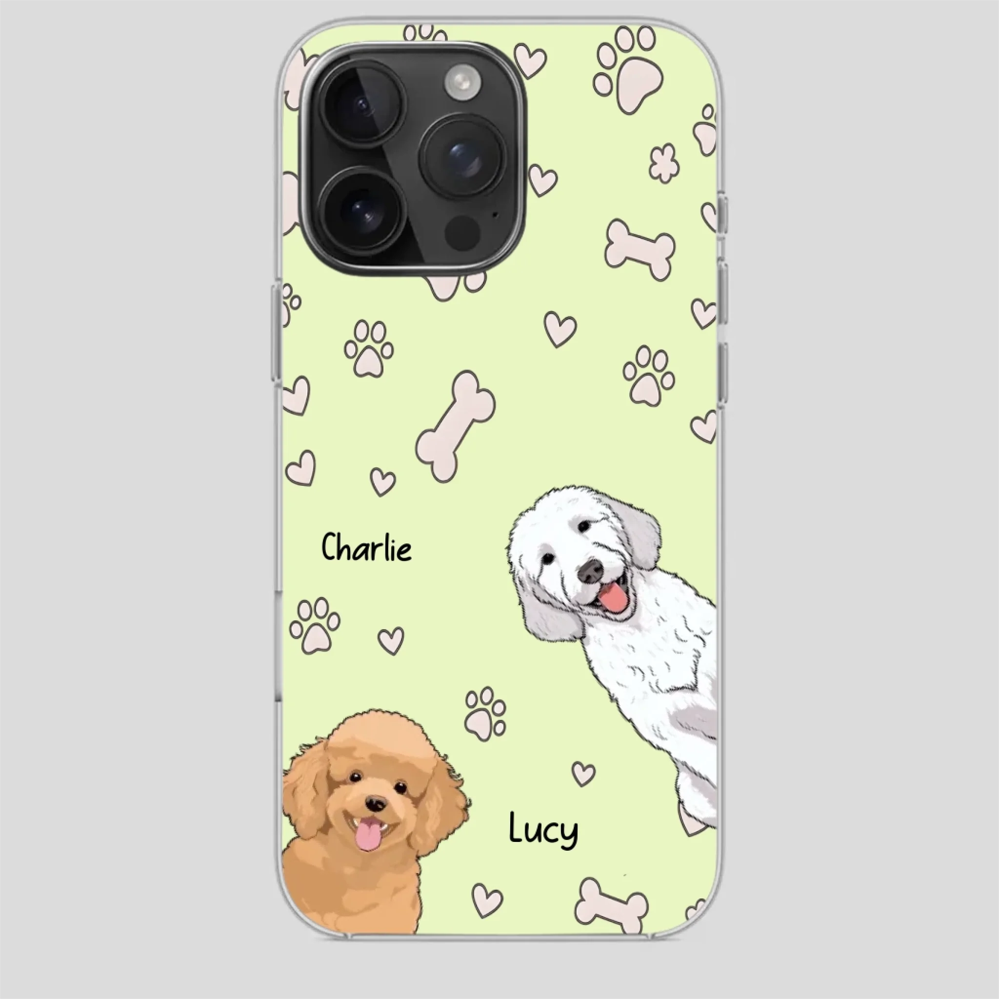 Custom Dog Phone Case – Personalized with Your Pet’s Name - 89Prints