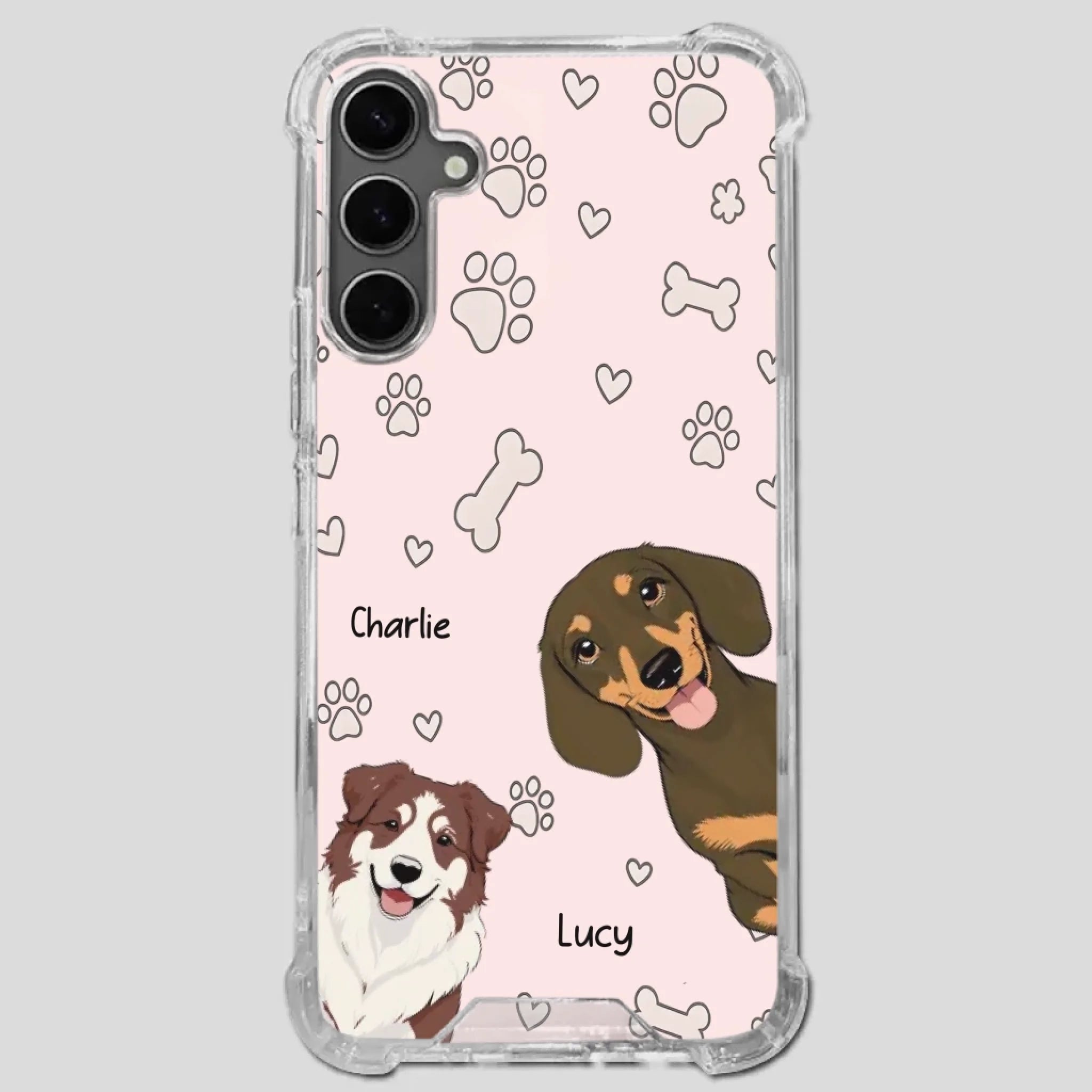 Custom Dog Phone Case – Personalized with Your Pet’s Name - 89Prints