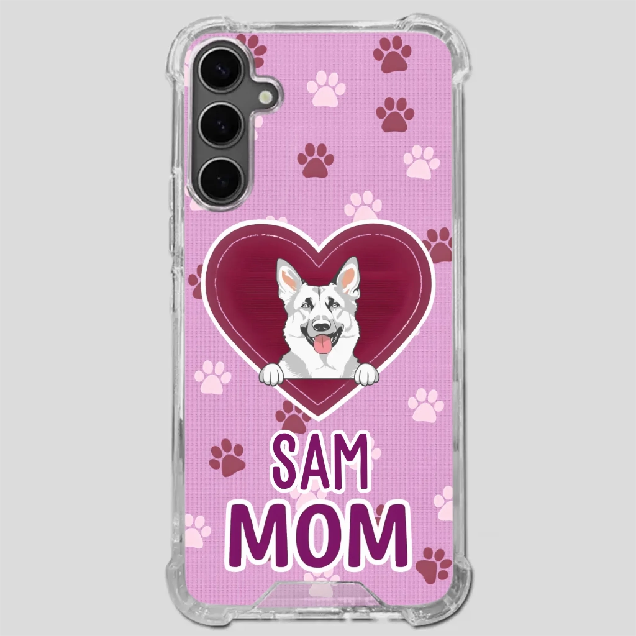 Perfect Gift for Dog Moms – Custom Name Pet Case - 89Prints