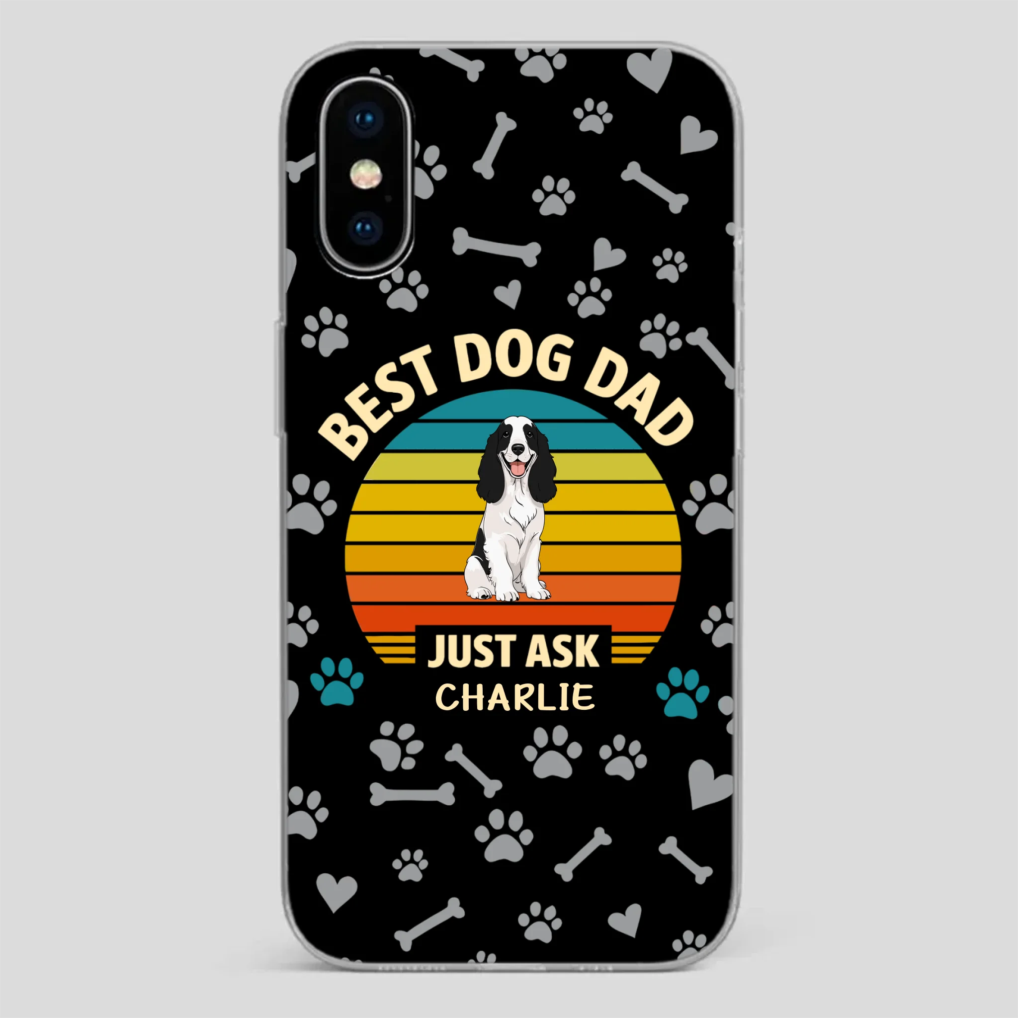 Personalized Phone Case for Proud Pet Dads - Best Dog Dad Ever - 89Prints