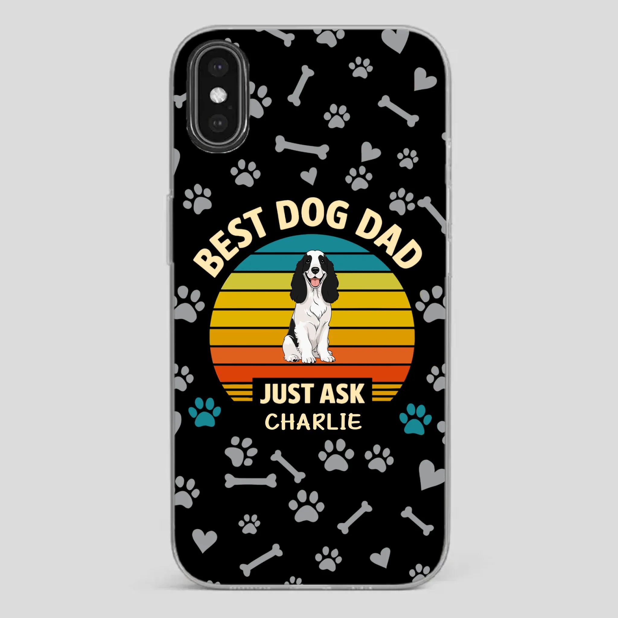 Personalized Phone Case for Proud Pet Dads - Best Dog Dad Ever - 89Prints