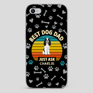 Personalized Phone Case for Proud Pet Dads - Best Dog Dad Ever - 89Prints