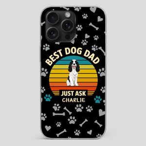 Personalized Phone Case for Proud Pet Dads - Best Dog Dad Ever - 89Prints