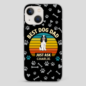Personalized Phone Case for Proud Pet Dads - Best Dog Dad Ever - 89Prints