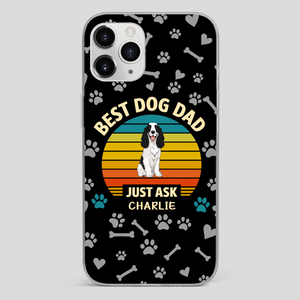 Personalized Phone Case for Proud Pet Dads - Best Dog Dad Ever - 89Prints