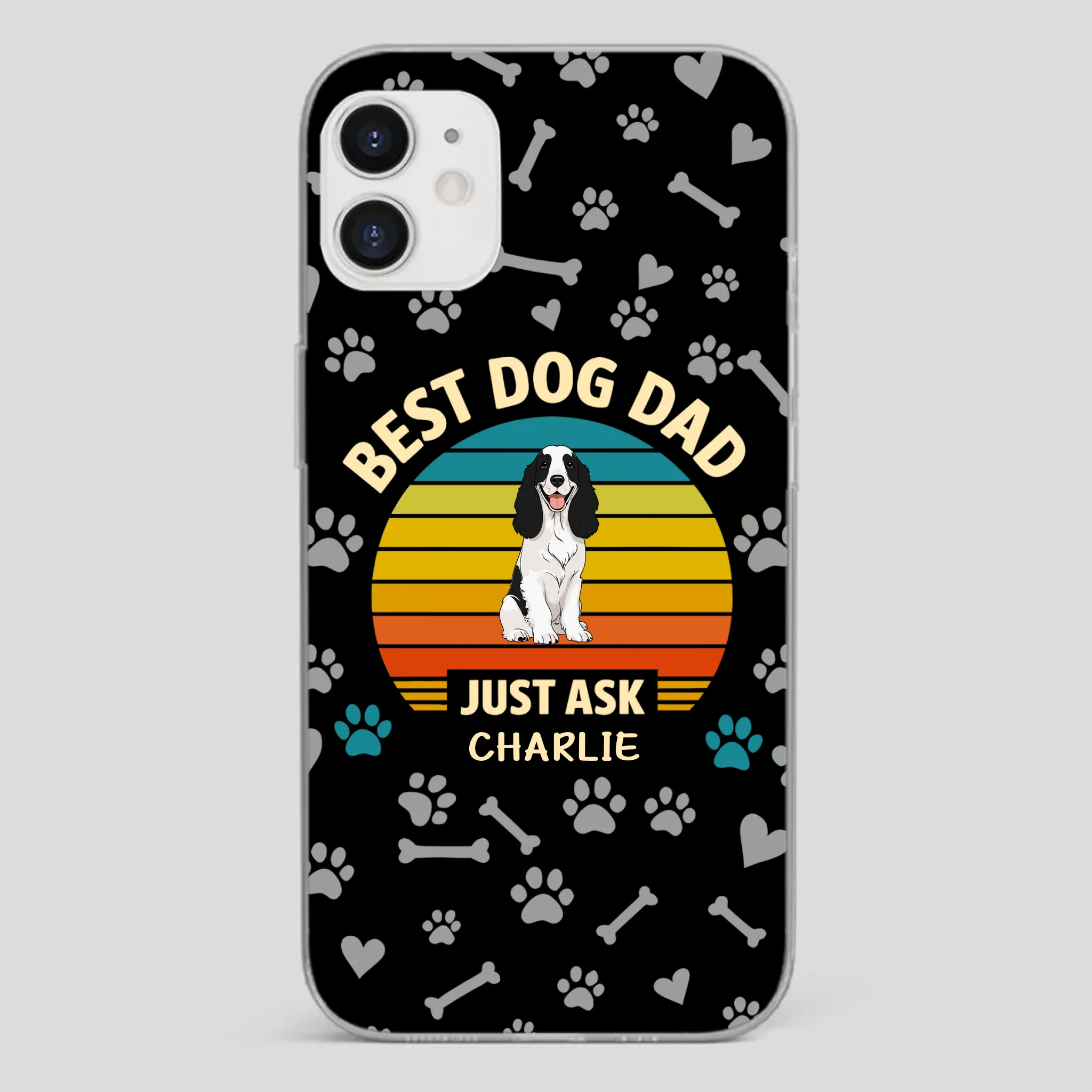 Personalized Phone Case for Proud Pet Dads - Best Dog Dad Ever - 89Prints