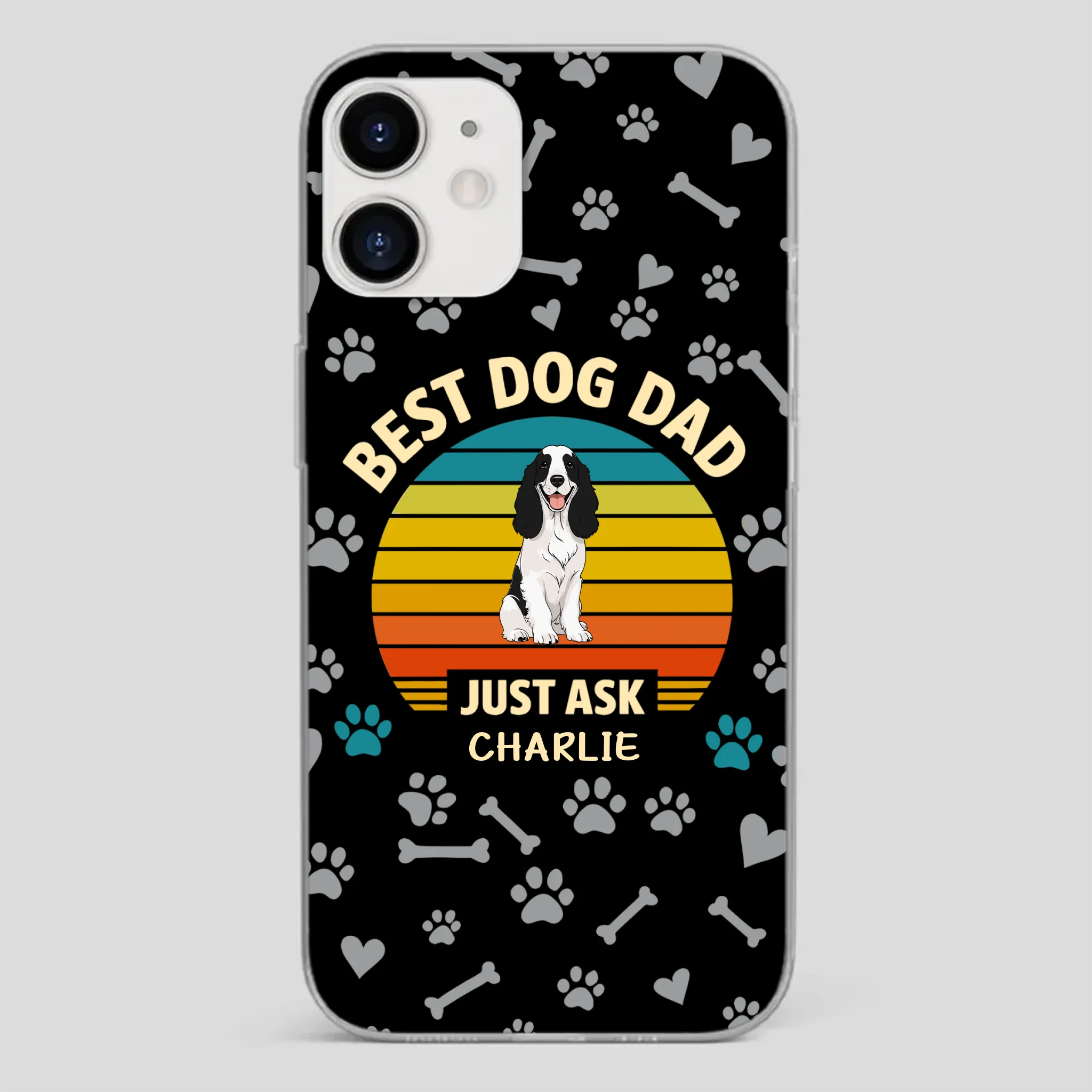 Personalized Phone Case for Proud Pet Dads - Best Dog Dad Ever - 89Prints