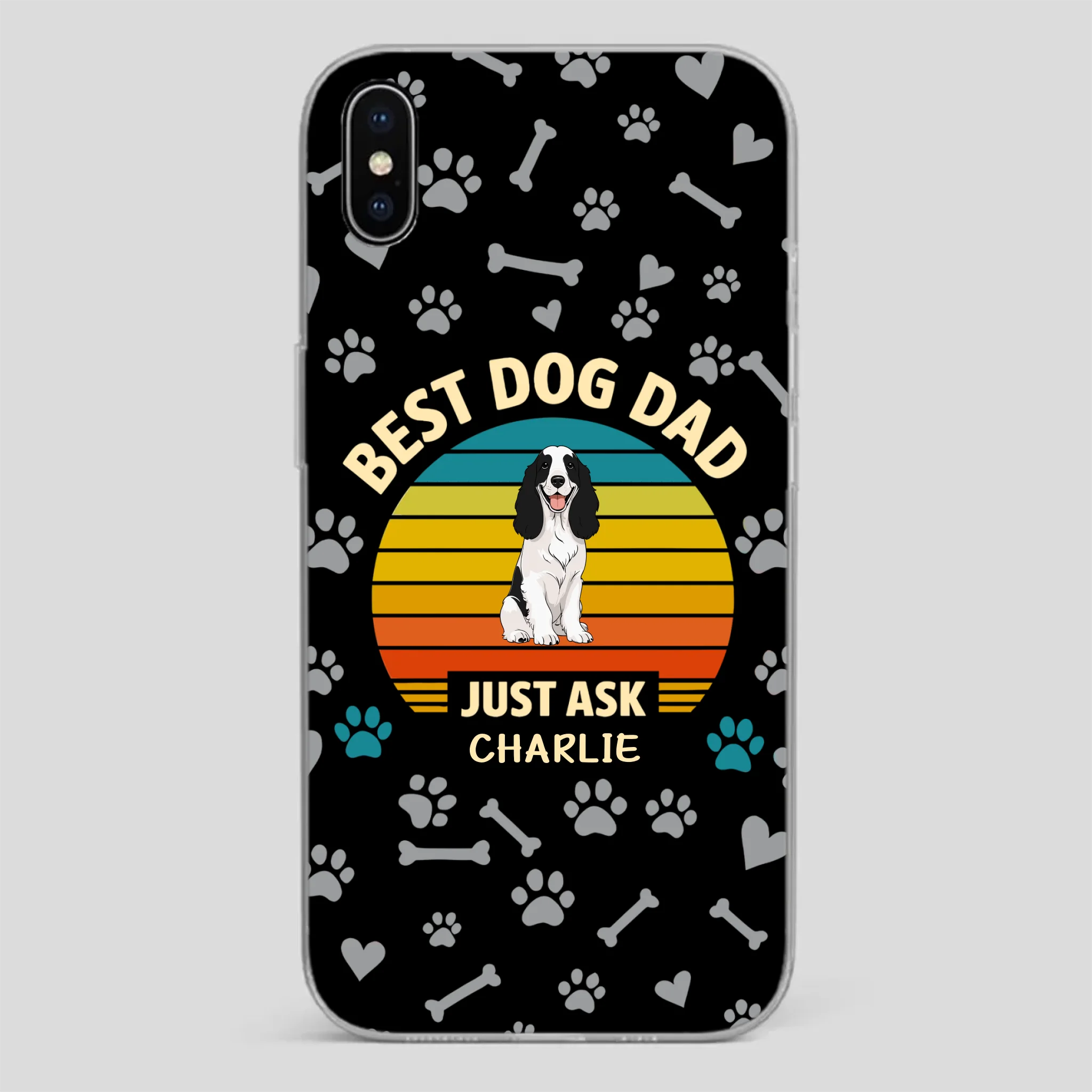 Personalized Phone Case for Proud Pet Dads - Best Dog Dad Ever - 89Prints