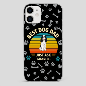 Personalized Phone Case for Proud Pet Dads - Best Dog Dad Ever - 89Prints