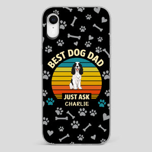 Personalized Phone Case for Proud Pet Dads - Best Dog Dad Ever - 89Prints