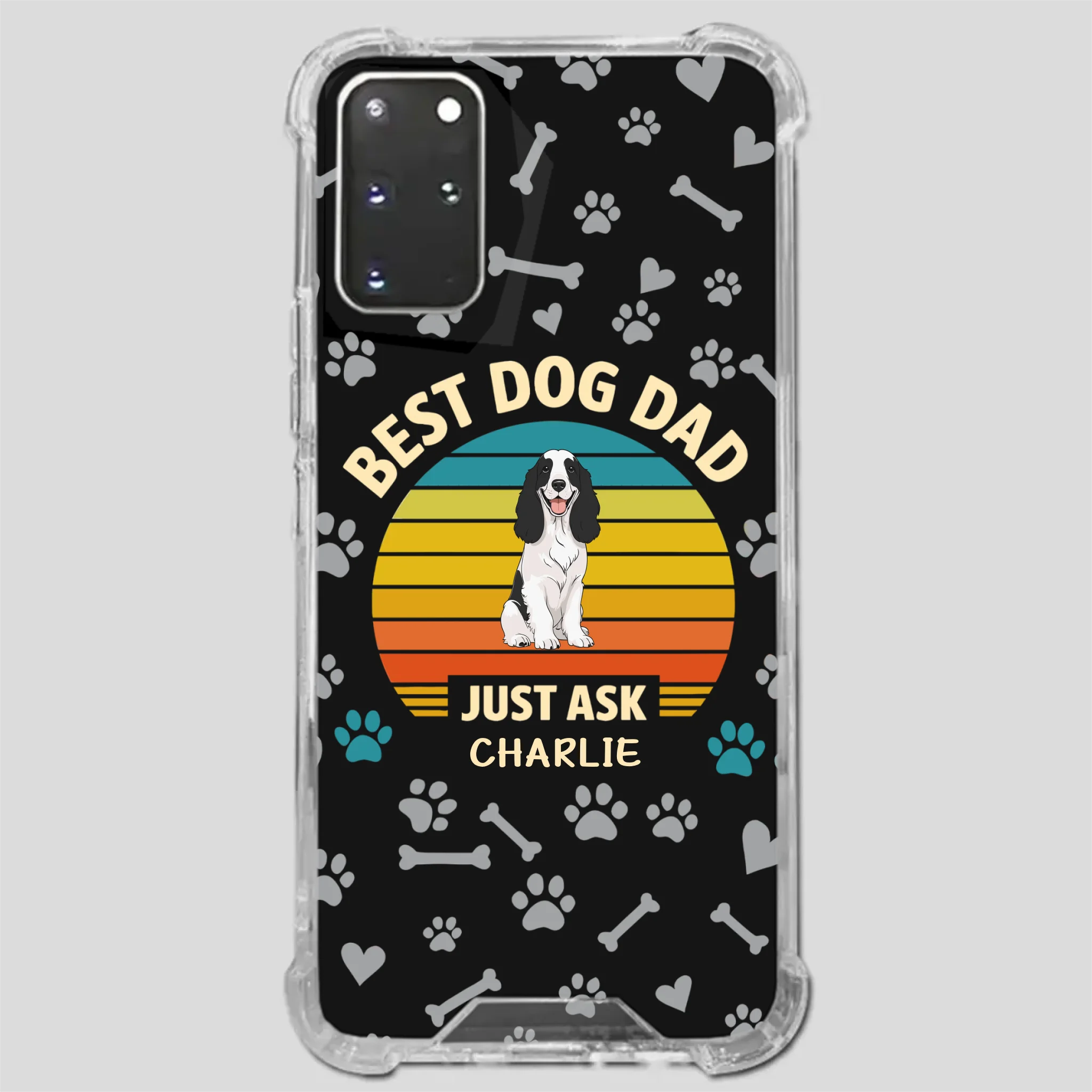 Personalized Phone Case for Proud Pet Dads - Best Dog Dad Ever - 89Prints