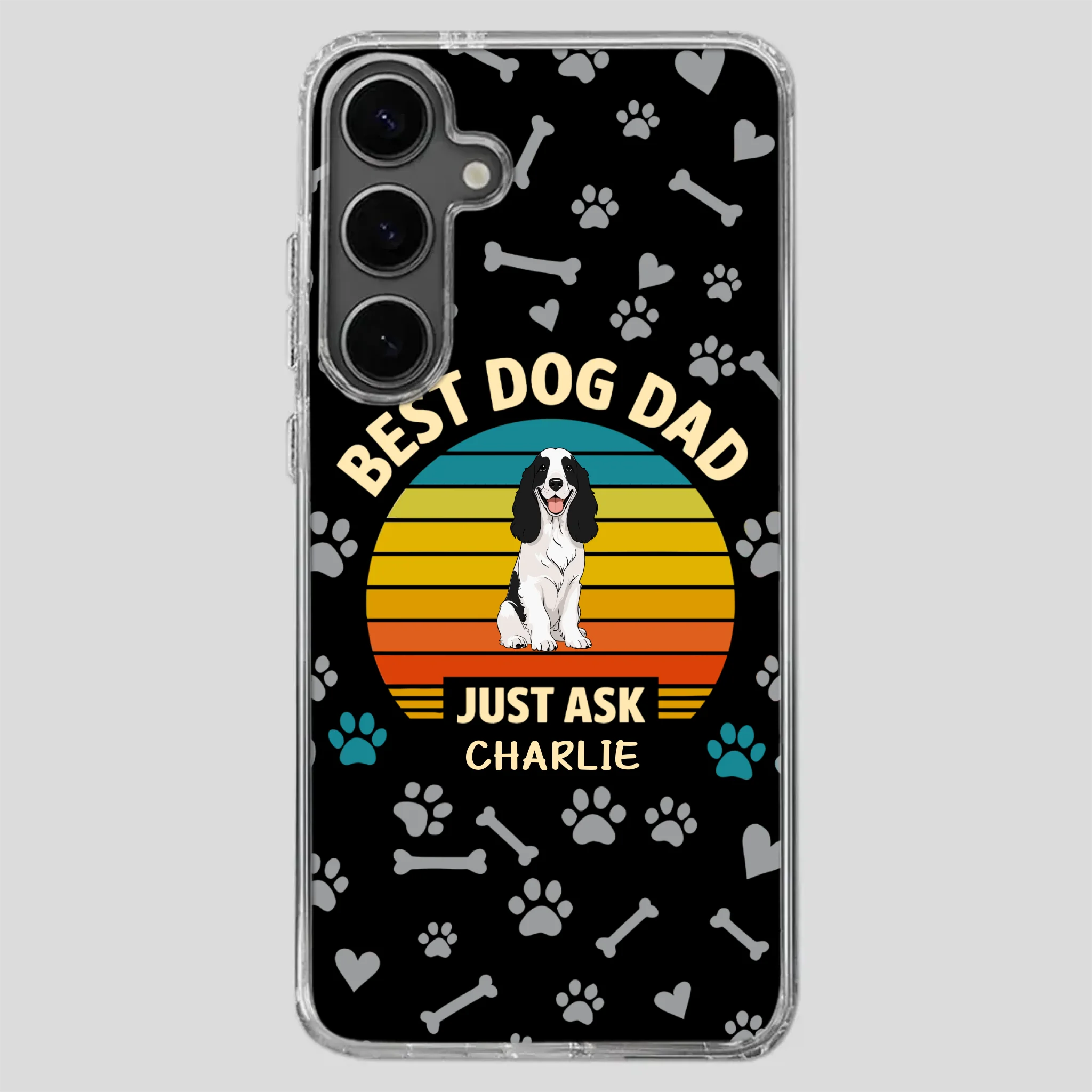 Personalized Phone Case for Proud Pet Dads - Best Dog Dad Ever - 89Prints