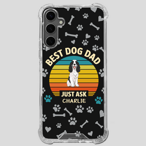 Personalized Phone Case for Proud Pet Dads - Best Dog Dad Ever - 89Prints