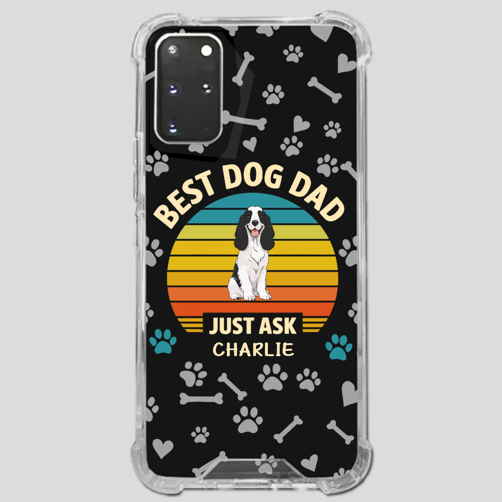 Personalized Phone Case for Proud Pet Dads - Best Dog Dad Ever - 89Prints