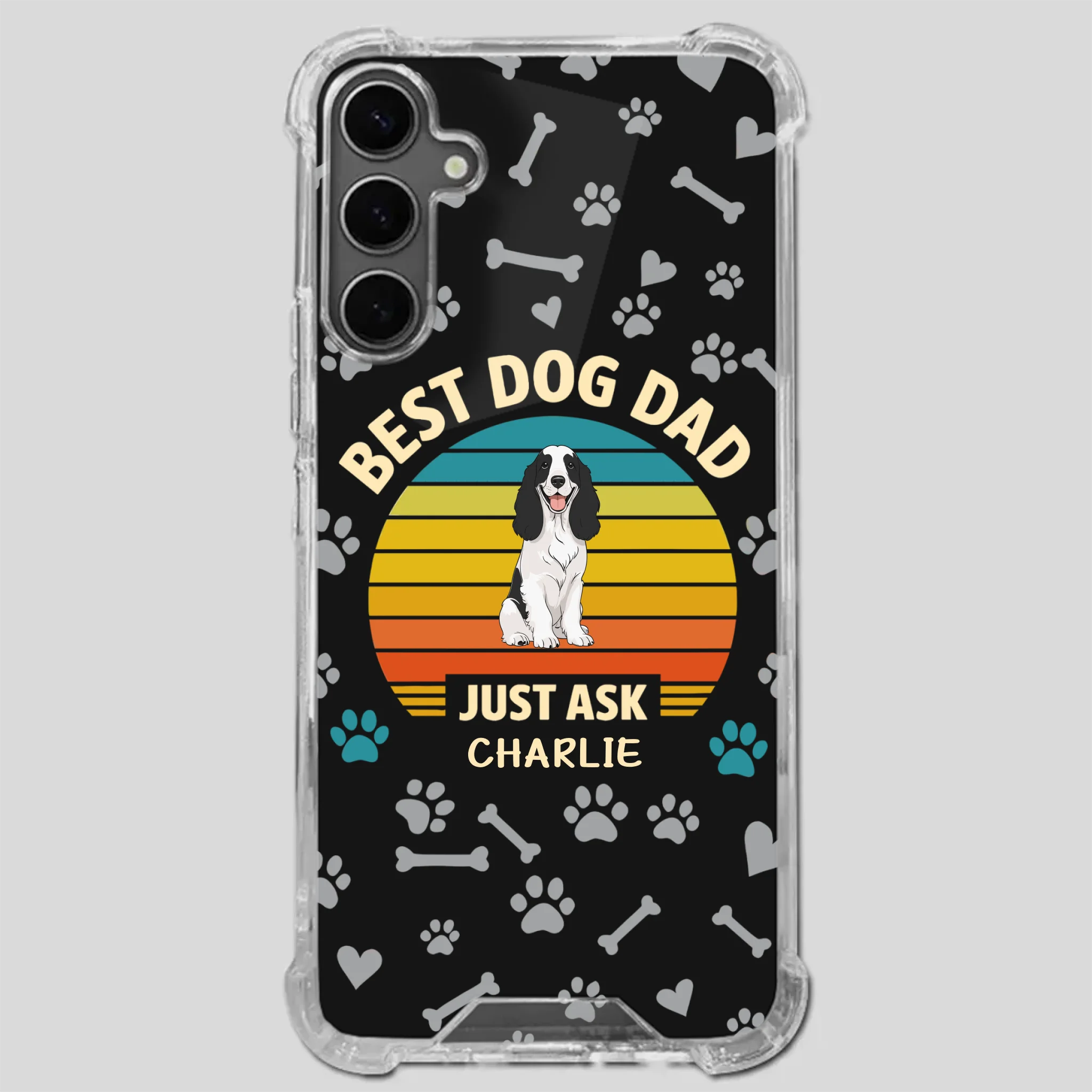 Personalized Phone Case for Proud Pet Dads - Best Dog Dad Ever - 89Prints