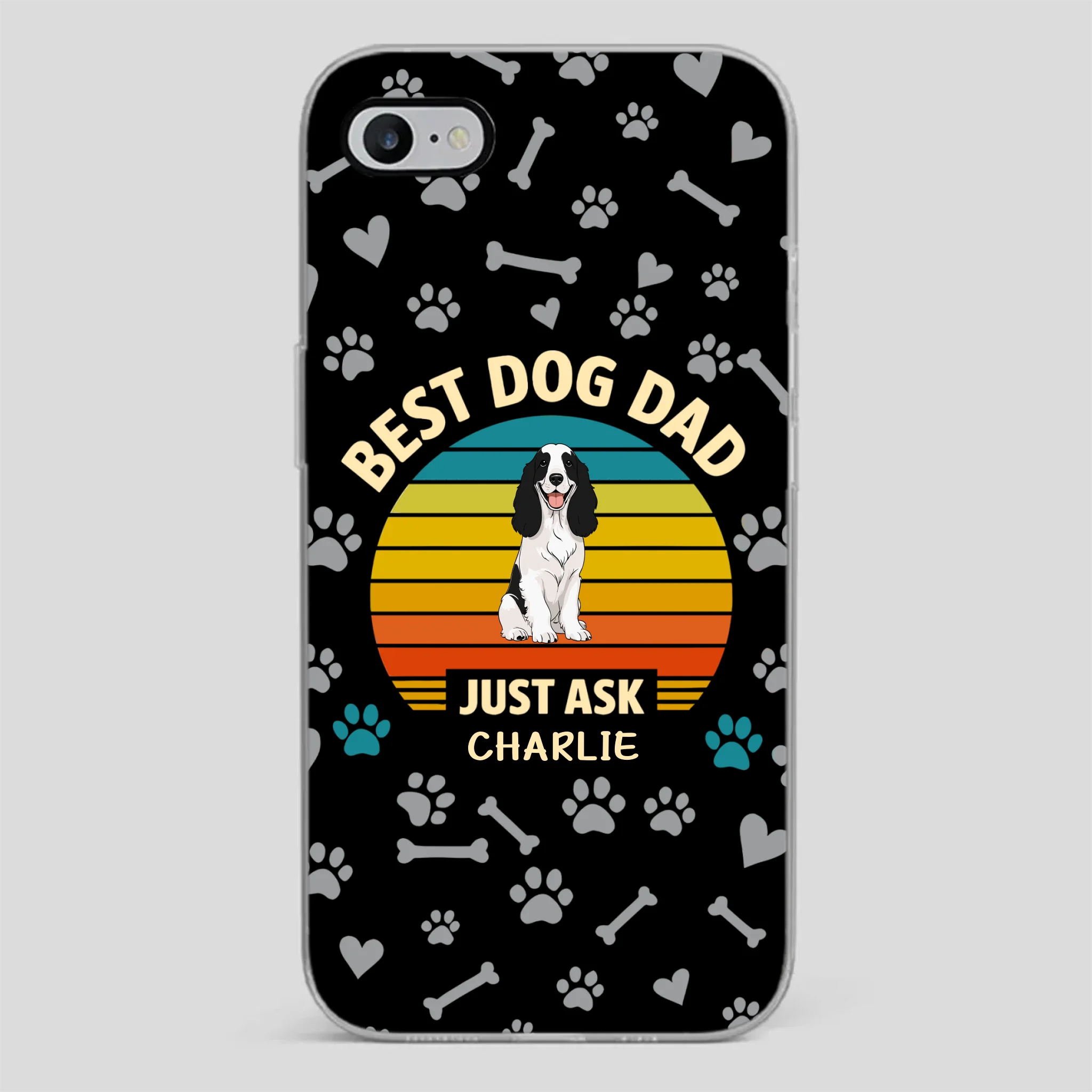 Personalized Phone Case for Proud Pet Dads - Best Dog Dad Ever - 89Prints