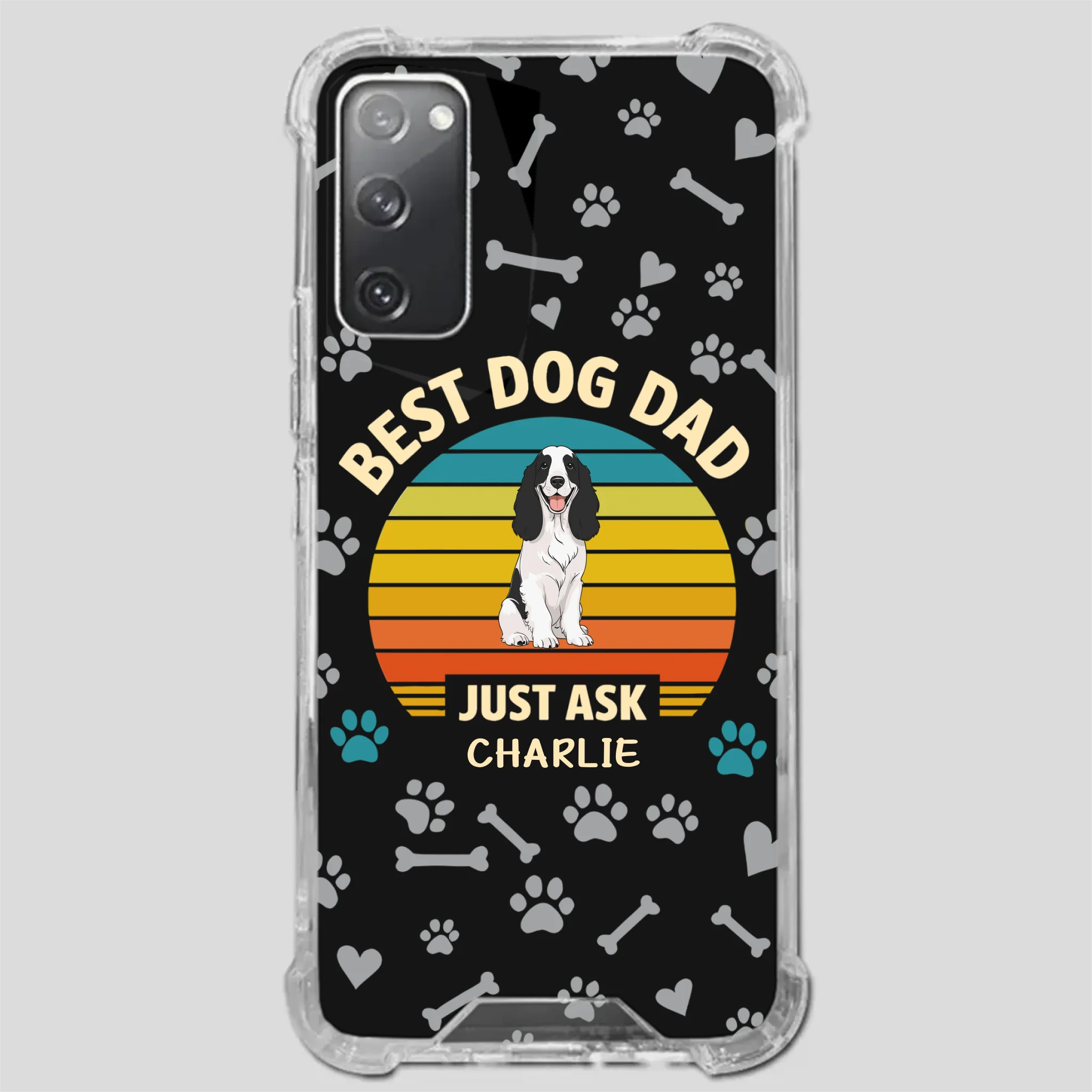 Personalized Phone Case for Proud Pet Dads - Best Dog Dad Ever - 89Prints