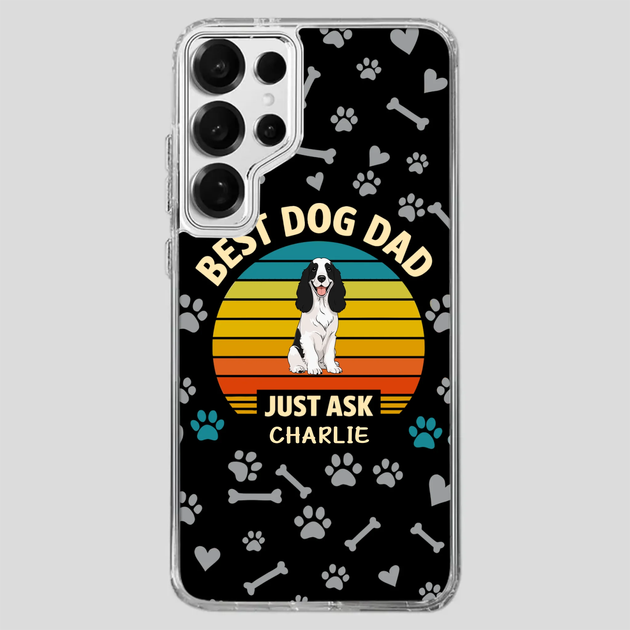Personalized Phone Case for Proud Pet Dads - Best Dog Dad Ever - 89Prints
