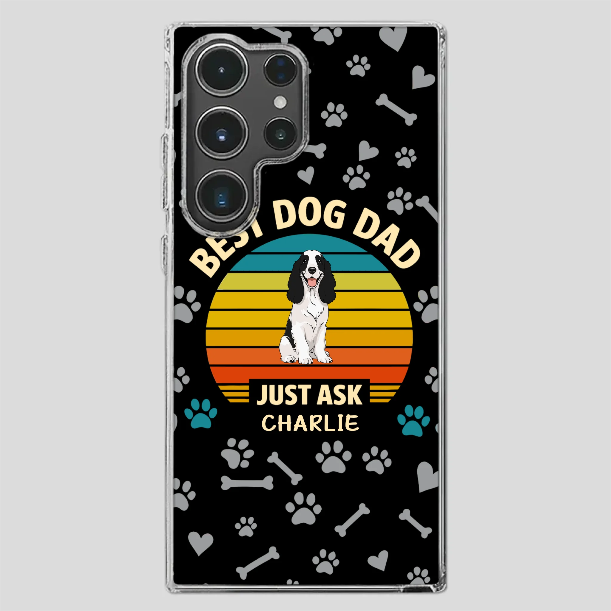 Personalized Phone Case for Proud Pet Dads - Best Dog Dad Ever - 89Prints
