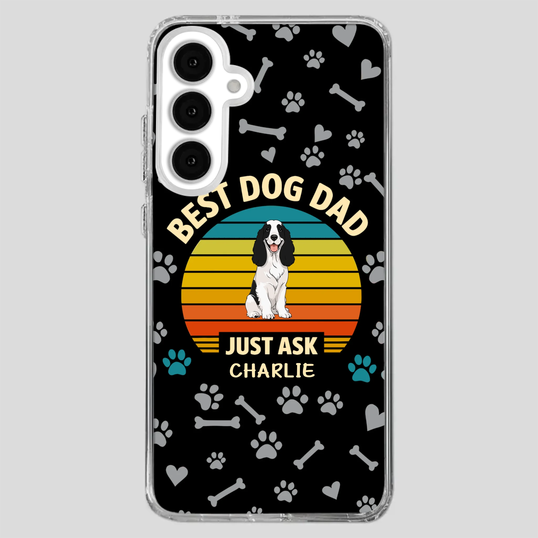 Personalized Phone Case for Proud Pet Dads - Best Dog Dad Ever - 89Prints