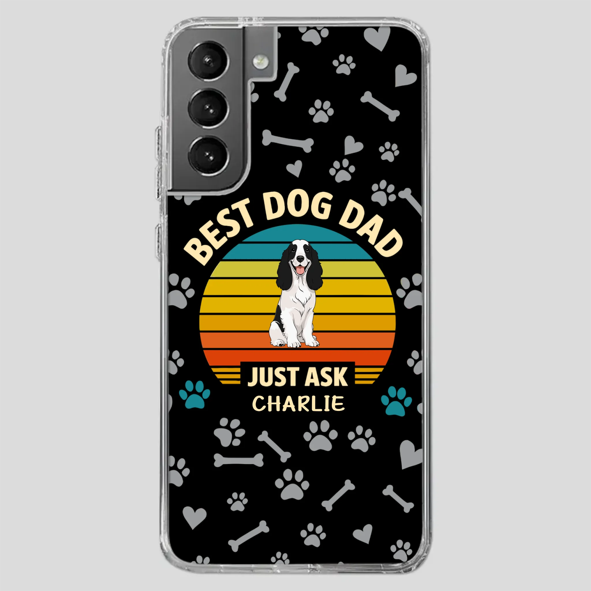Personalized Phone Case for Proud Pet Dads - Best Dog Dad Ever - 89Prints