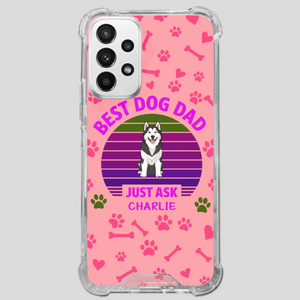 Personalized Phone Case for Proud Pet Dads - Best Dog Dad Ever - 89Prints
