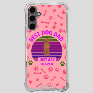 Personalized Phone Case for Proud Pet Dads - Best Dog Dad Ever - 89Prints