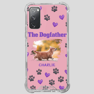 The Dogfather Personalized Phone Case – Cool Custom Gift for Dog Dads - 89Prints