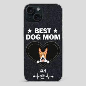 Classy Dog Mom – Elegant Personalized Case for Stylish Pet Lovers - 89Prints