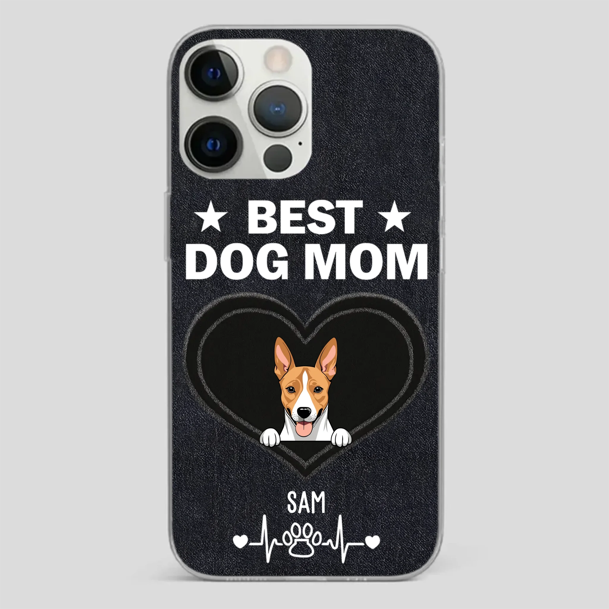 Classy Dog Mom – Elegant Personalized Case for Stylish Pet Lovers - 89Prints