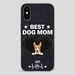 Classy Dog Mom – Elegant Personalized Case for Stylish Pet Lovers - 89Prints