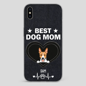 Classy Dog Mom – Elegant Personalized Case for Stylish Pet Lovers - 89Prints