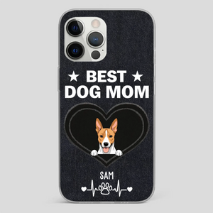 Classy Dog Mom – Elegant Personalized Case for Stylish Pet Lovers - 89Prints