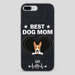 Classy Dog Mom – Elegant Personalized Case for Stylish Pet Lovers - 89Prints