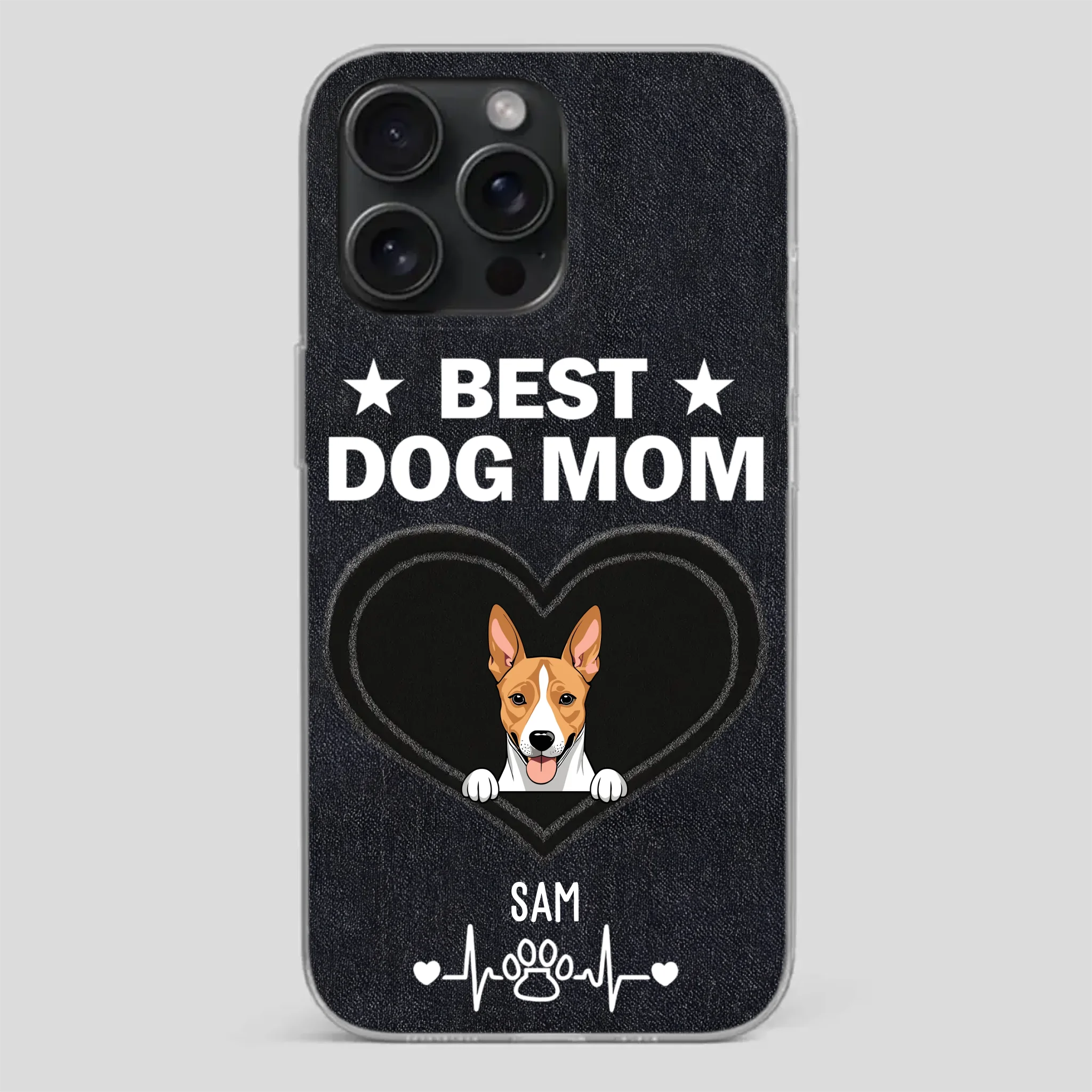 Classy Dog Mom – Elegant Personalized Case for Stylish Pet Lovers - 89Prints