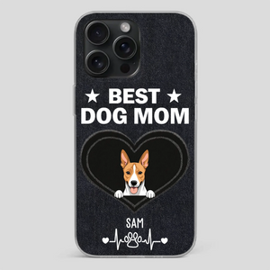 Classy Dog Mom – Elegant Personalized Case for Stylish Pet Lovers - 89Prints
