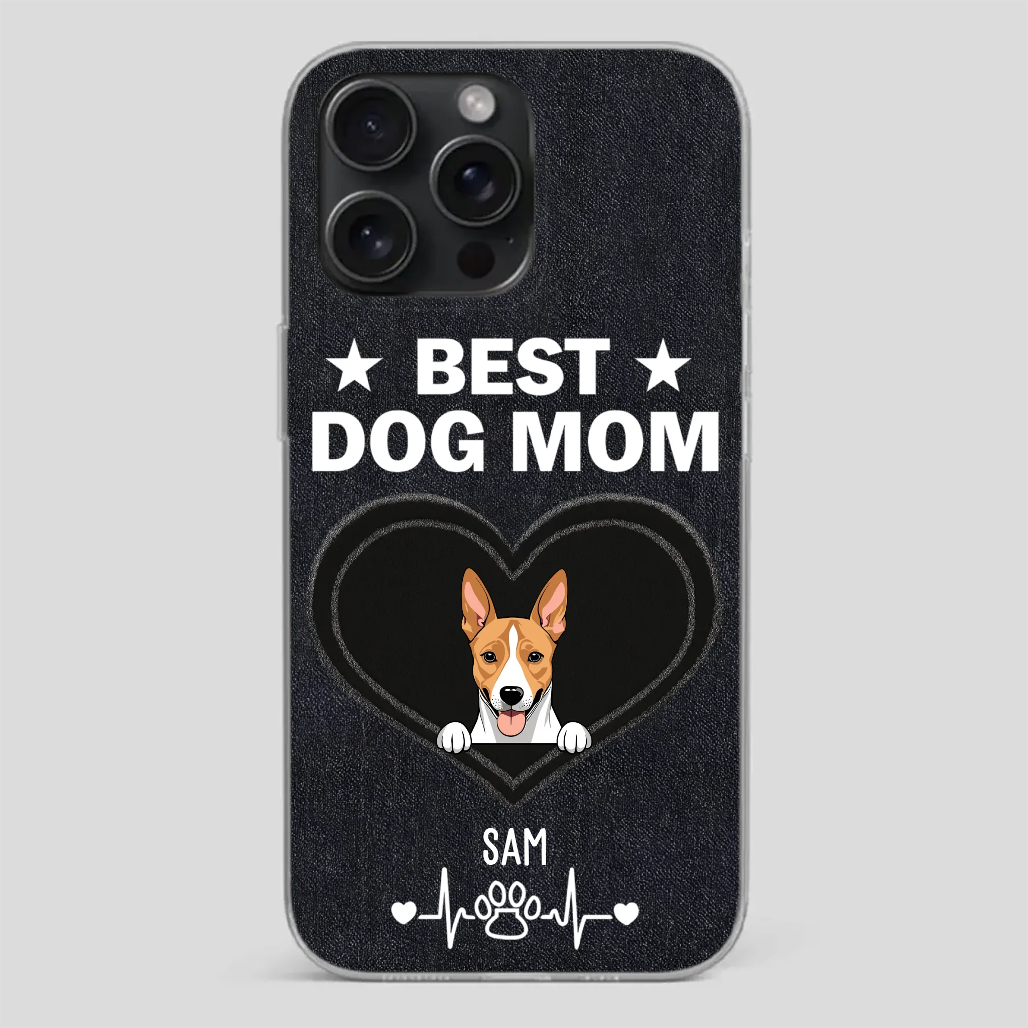 Classy Dog Mom – Elegant Personalized Case for Stylish Pet Lovers - 89Prints