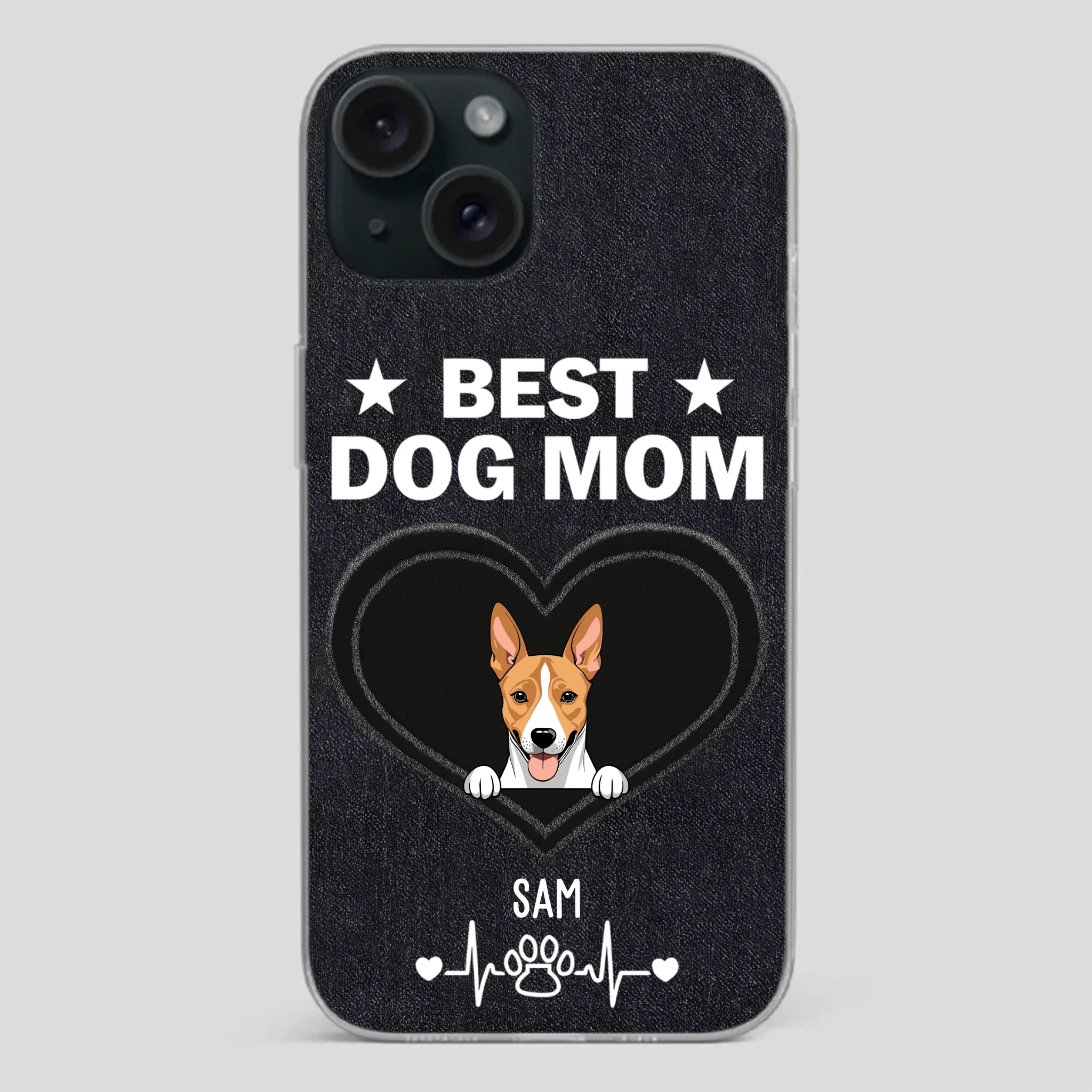 Classy Dog Mom – Elegant Personalized Case for Stylish Pet Lovers - 89Prints