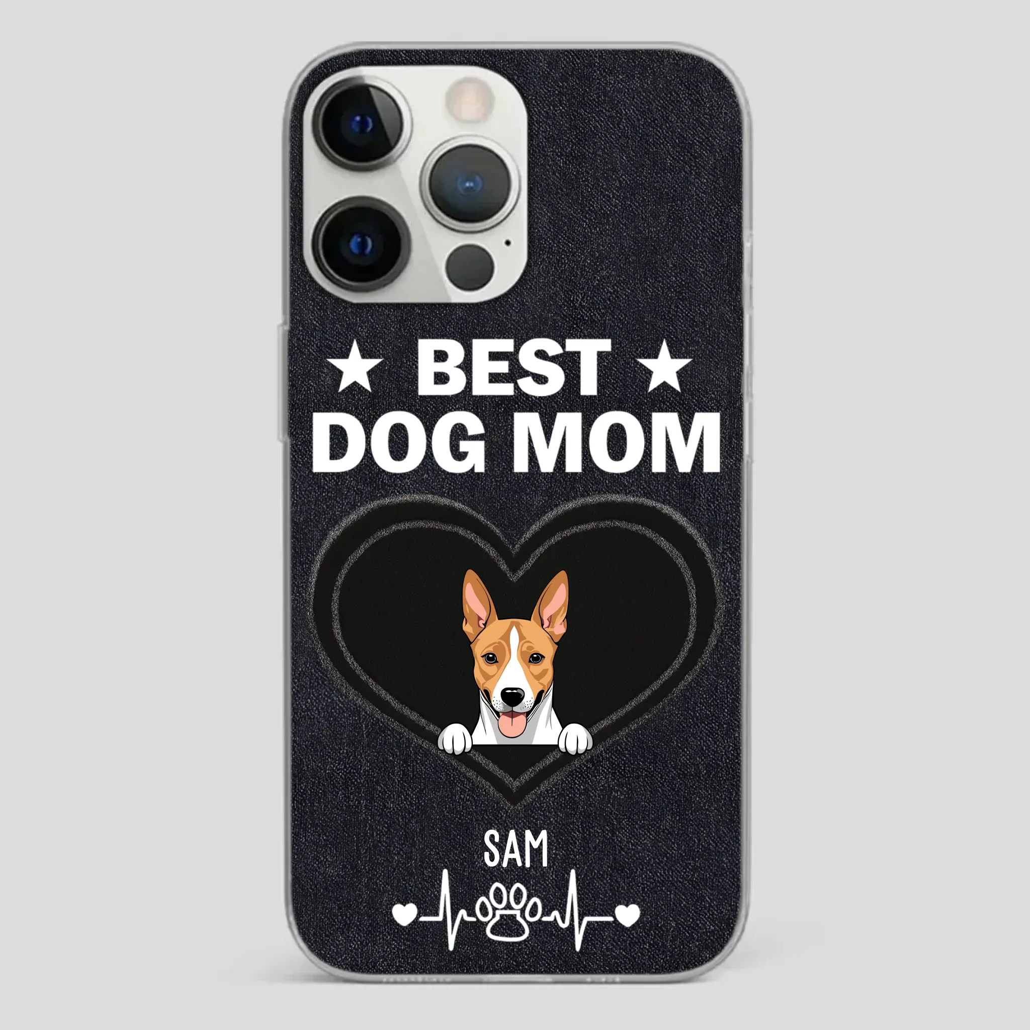 Classy Dog Mom – Elegant Personalized Case for Stylish Pet Lovers - 89Prints