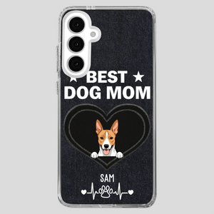 Classy Dog Mom – Elegant Personalized Case for Stylish Pet Lovers - 89Prints