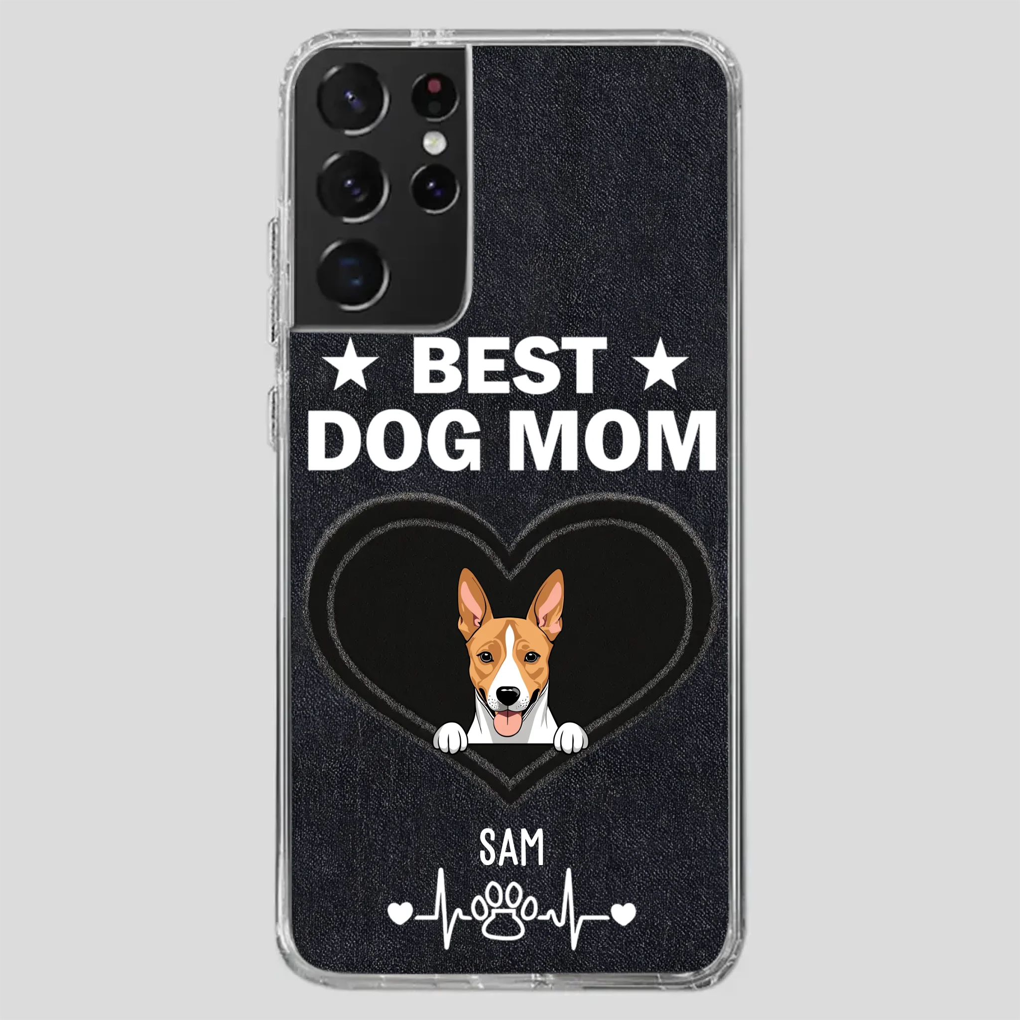 Classy Dog Mom – Elegant Personalized Case for Stylish Pet Lovers - 89Prints